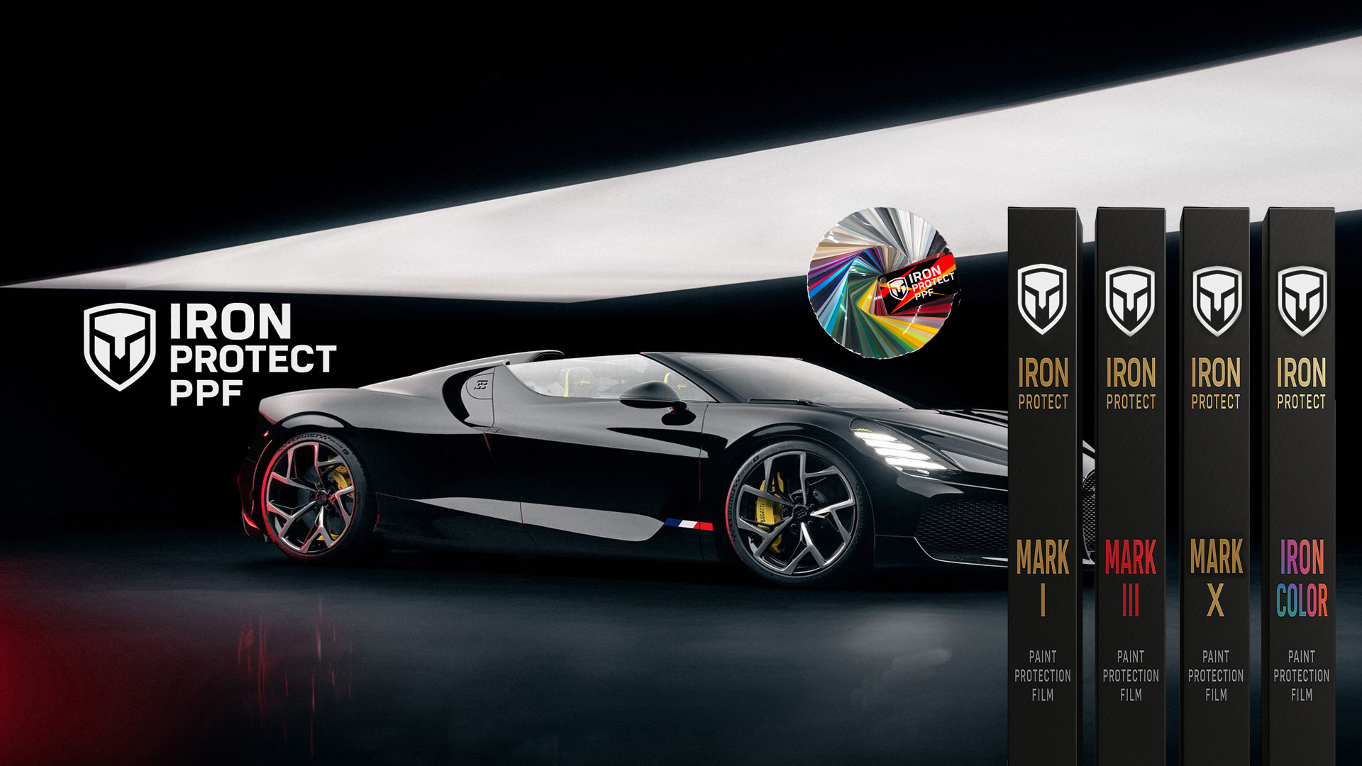 Film PPF IRON PROTECT - Protection carrosserie automobile haute performance
