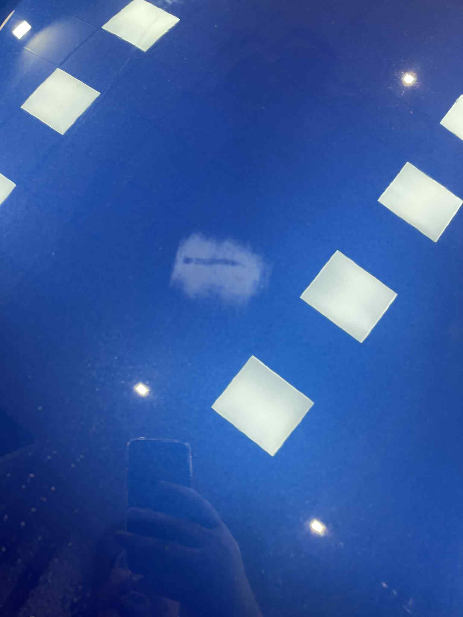 Avant après polissage vernis dur allemand - finition miroir