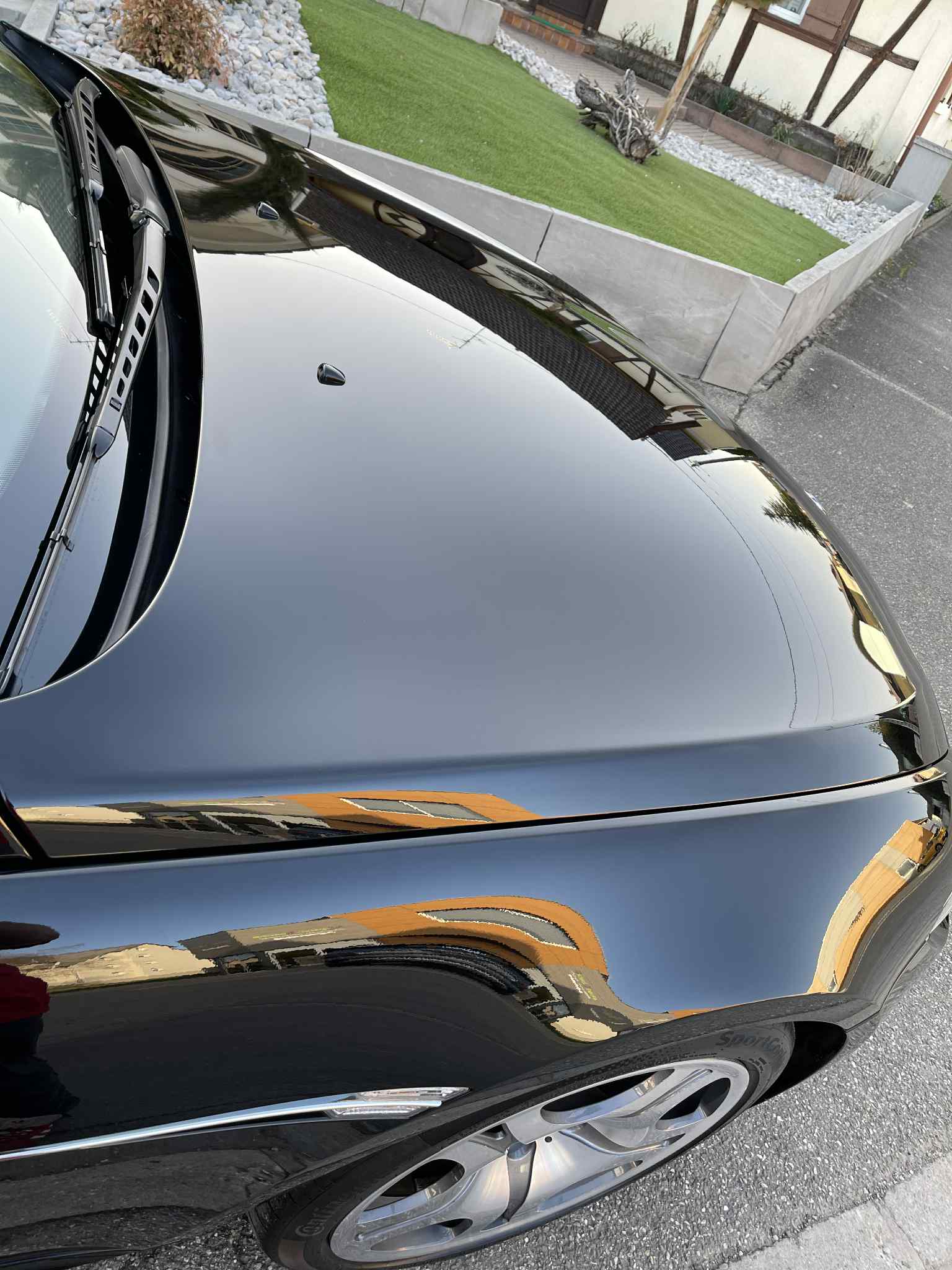 Effet déperlant ou beading sur une carrosserie protégée par traitement céramique