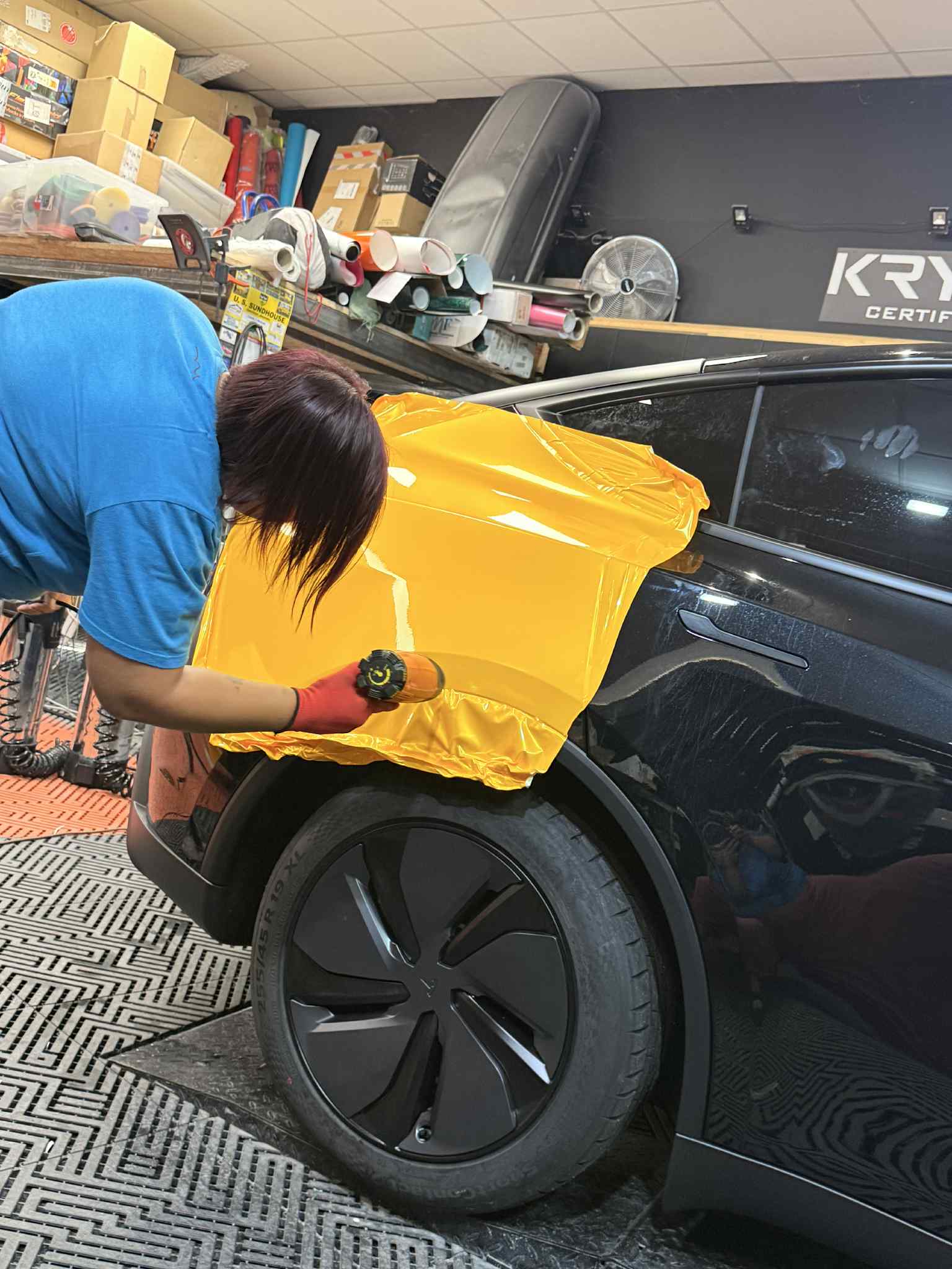 Stagiaires formation film ppf alsace Biiig Academy